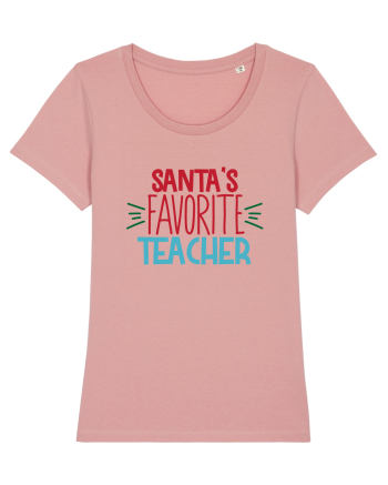 Santas Favorite Teacher Canyon Pink