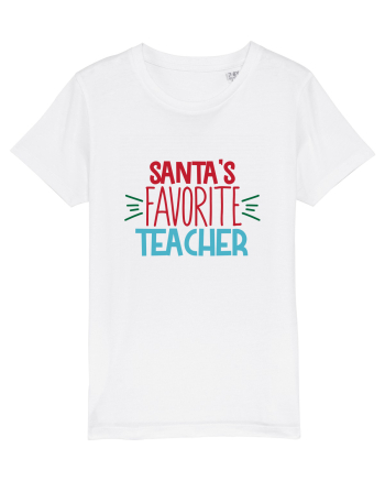 Santas Favorite Teacher White