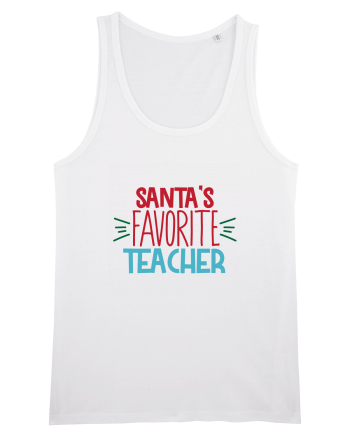 Santas Favorite Teacher White