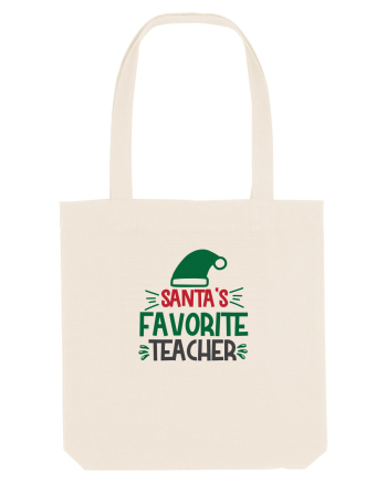 Santas Favorite Teacher Green Natural