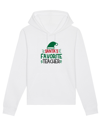 Santas Favorite Teacher Green White