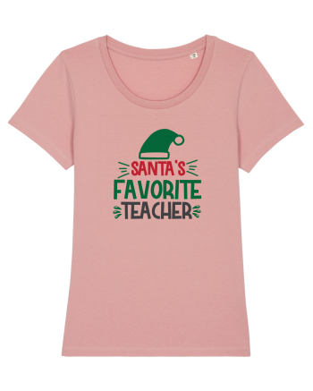 Santas Favorite Teacher Green Canyon Pink