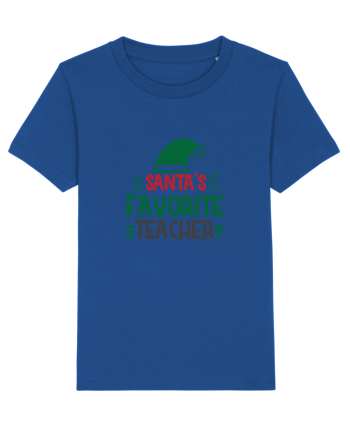 Santas Favorite Teacher Green Majorelle Blue