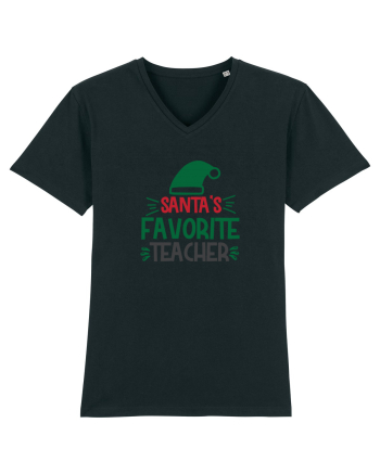 Santas Favorite Teacher Green Black