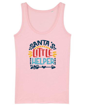 Santas Little Helper Arrow Cotton Pink