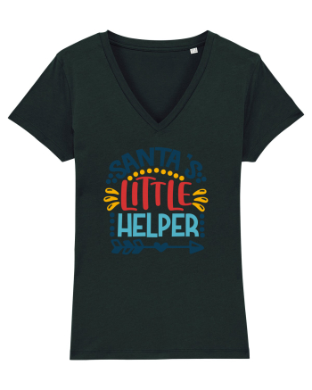 Santas Little Helper Arrow Black