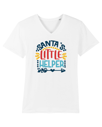 Santas Little Helper Arrow White