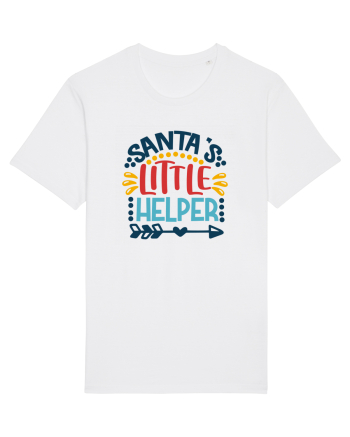 Santas Little Helper Arrow White