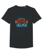 Santas Little Helper Arrow Tricou mânecă scurtă guler larg Bărbat Skater