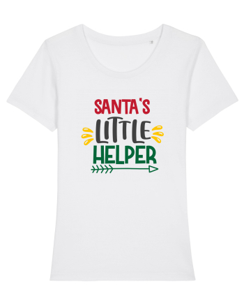 Santas Little Helper Green White