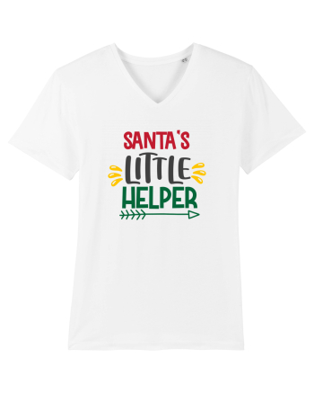 Santas Little Helper Green White