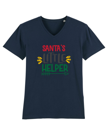 Santas Little Helper Green French Navy