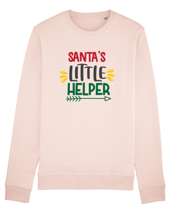 Santas Little Helper Green Candy Pink