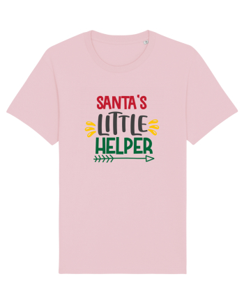 Santas Little Helper Green Cotton Pink