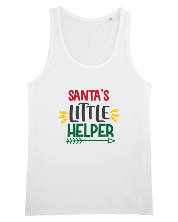 Santas Little Helper Green White
