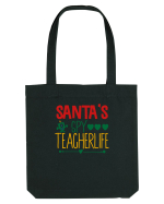 Santas Spy Teacher Sacoșă textilă