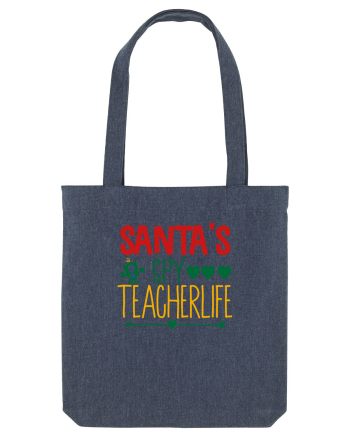 Santas Spy Teacher Midnight Blue