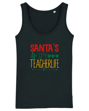 Santas Spy Teacher Black