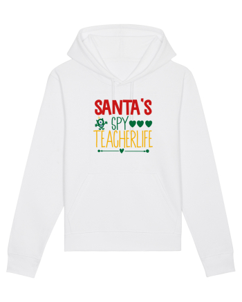 Santas Spy Teacher White