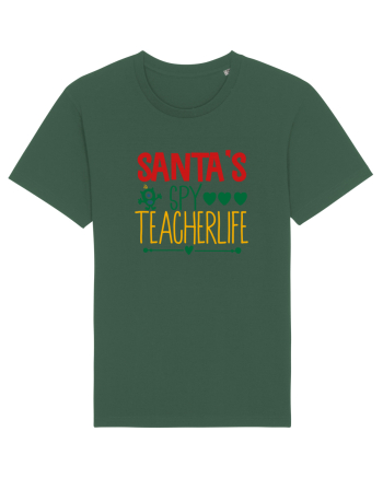 Santas Spy Teacher Bottle Green