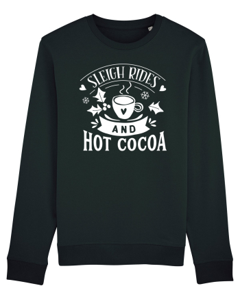 Sleigh Rides Xmas Black