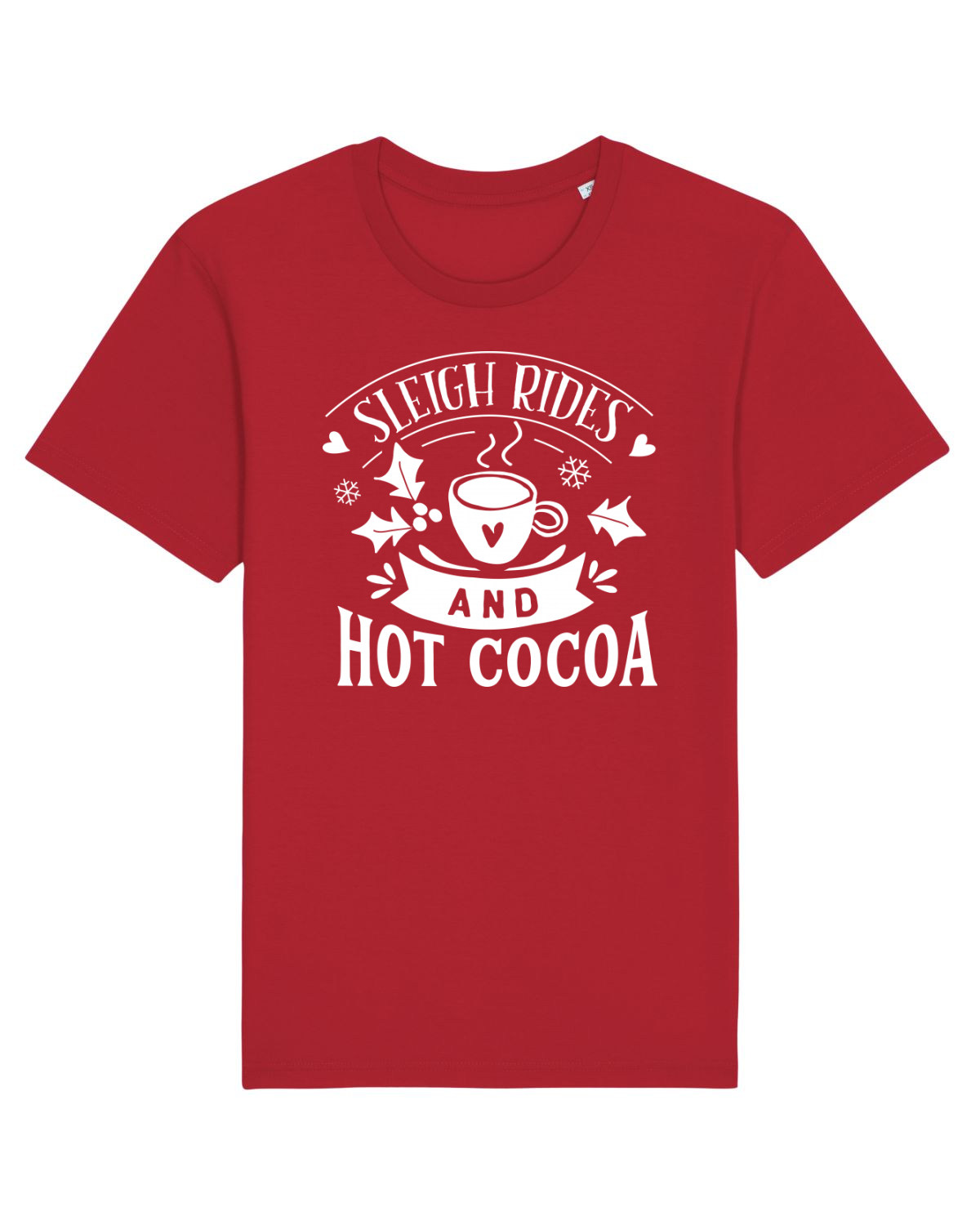 Tricou mânecă scurtă Unisex Rocker Red