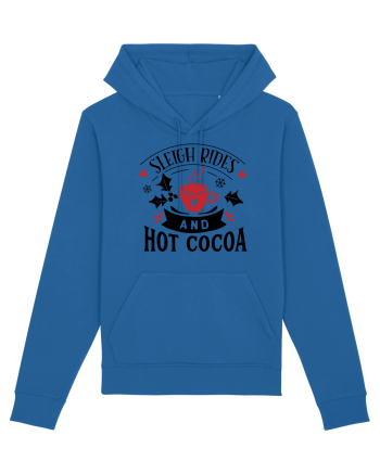 Sleigh Rides and Hot Cocoa Royal Blue