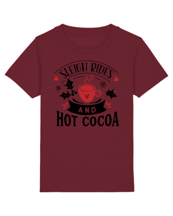 Sleigh Rides and Hot Cocoa Burgundy