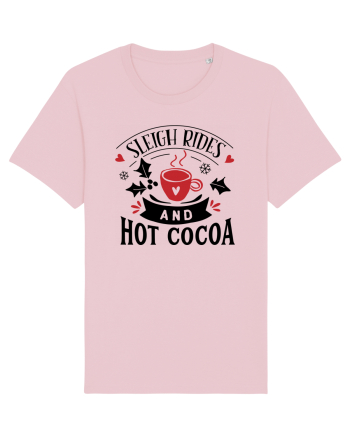 Sleigh Rides and Hot Cocoa Cotton Pink