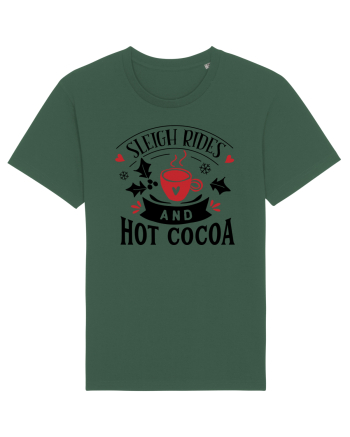 Sleigh Rides and Hot Cocoa Bottle Green