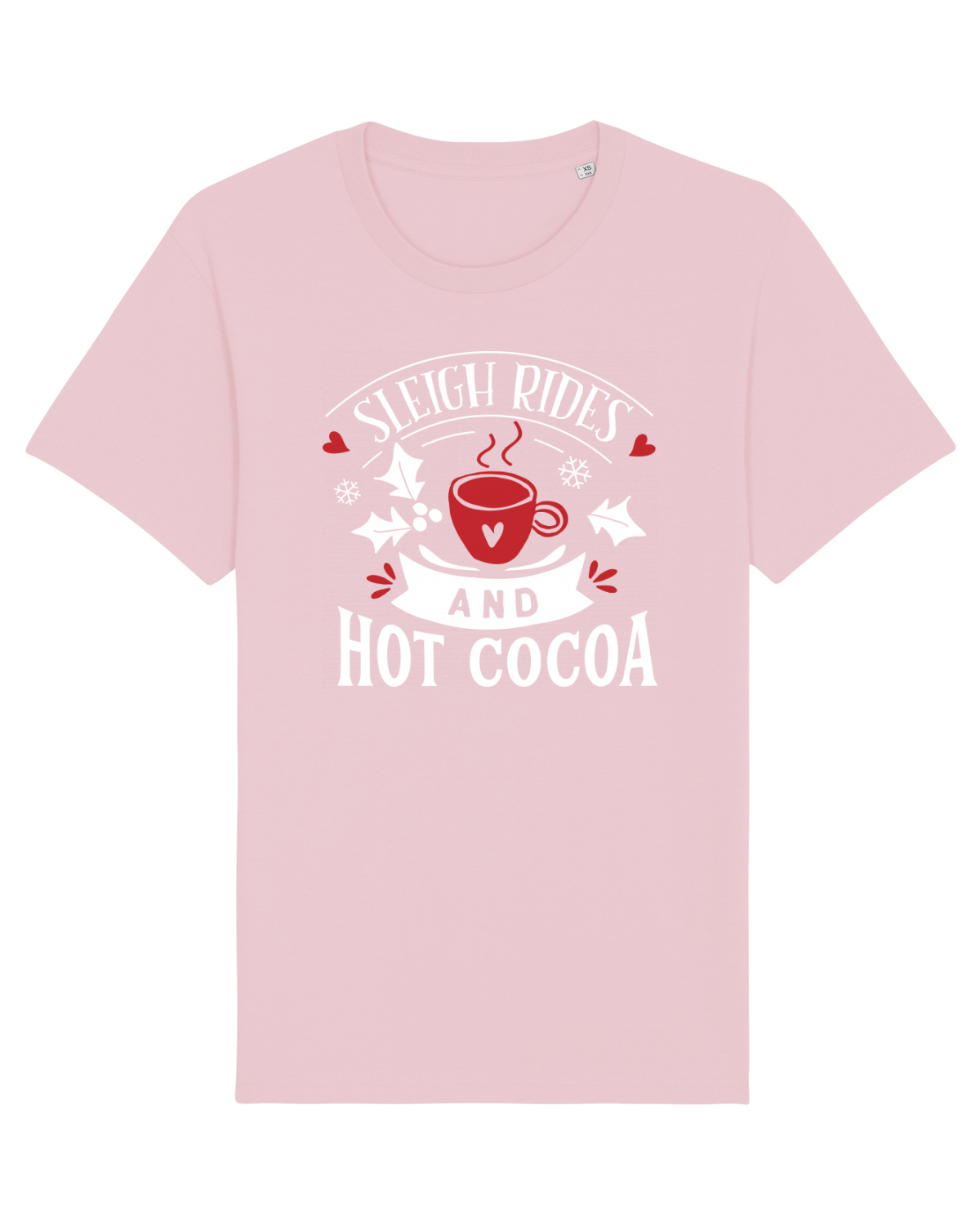 Tricou mânecă scurtă Unisex Rocker Cotton Pink
