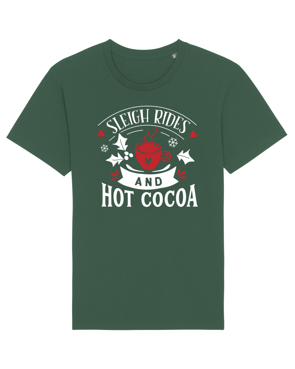 Tricou mânecă scurtă Unisex Rocker Bottle Green