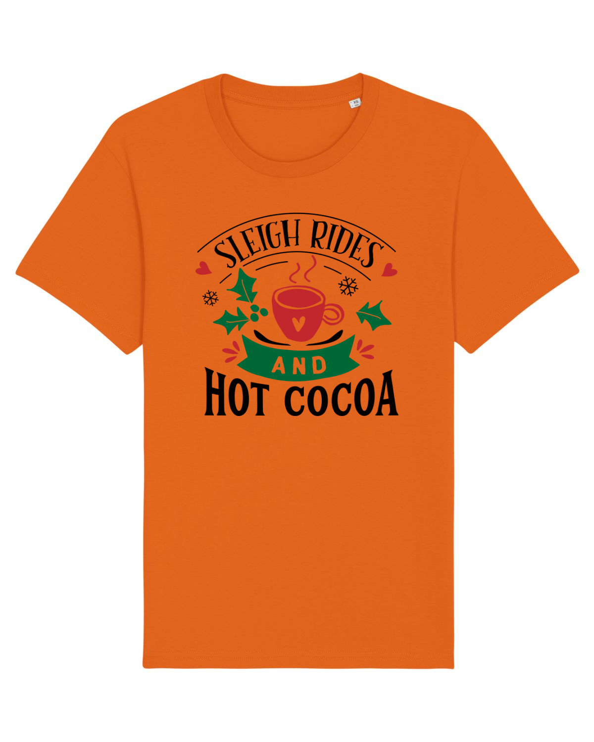 Tricou mânecă scurtă Unisex Rocker Bright Orange