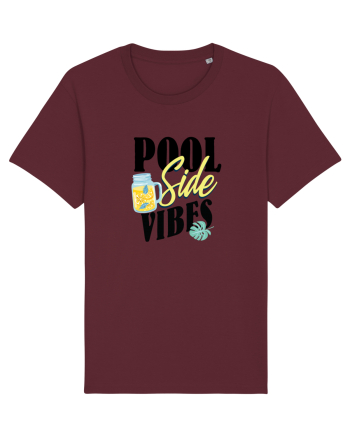 Pool Side Vibes Burgundy