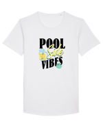 Pool Side Vibes Tricou mânecă scurtă guler larg Bărbat Skater