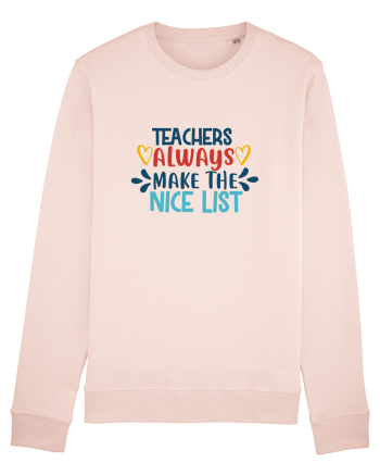 Teachers Always Make the Nice List Candy Pink