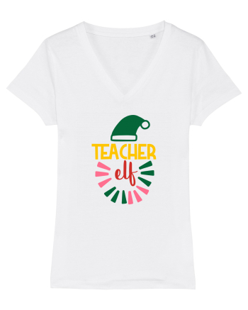 Teacher Elf White