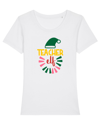 Teacher Elf White