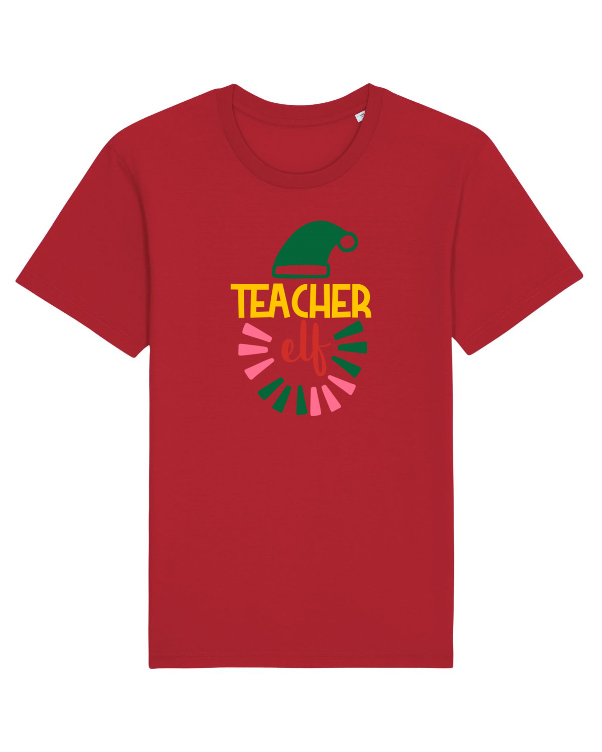 Tricou mânecă scurtă Unisex Rocker Red