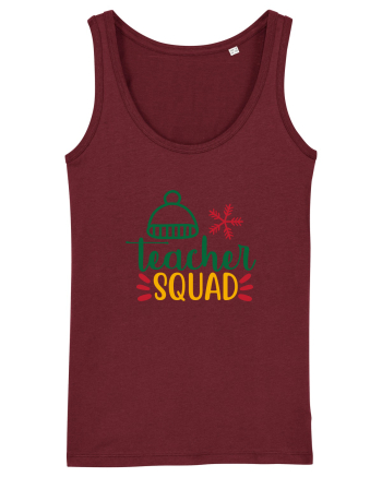 Teacher Squad Burgundy