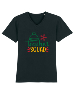 Teacher Squad Tricou mânecă scurtă guler V Bărbat Presenter
