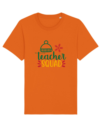 Teacher Squad Bright Orange