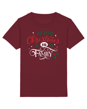 The Joy of Christmas Burgundy