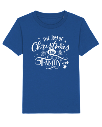 The Joy of Christmas White Majorelle Blue