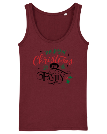 The Joy of Christmas is Family Burgundy