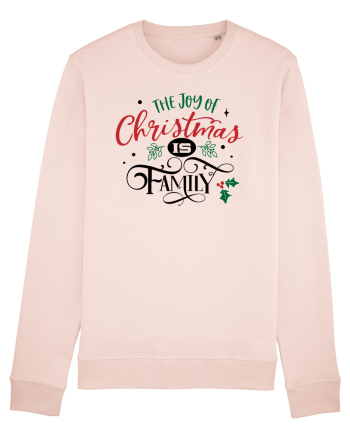 The Joy of Christmas is Family Candy Pink