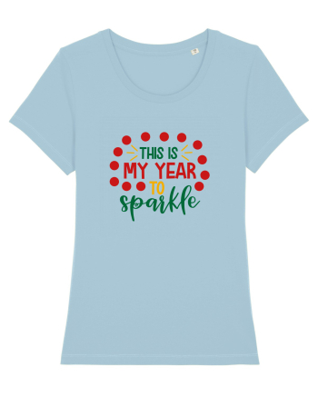 This is my Year to Sparkle Sky Blue
