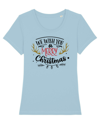 We Wish You a Merry Xmas Full Sky Blue