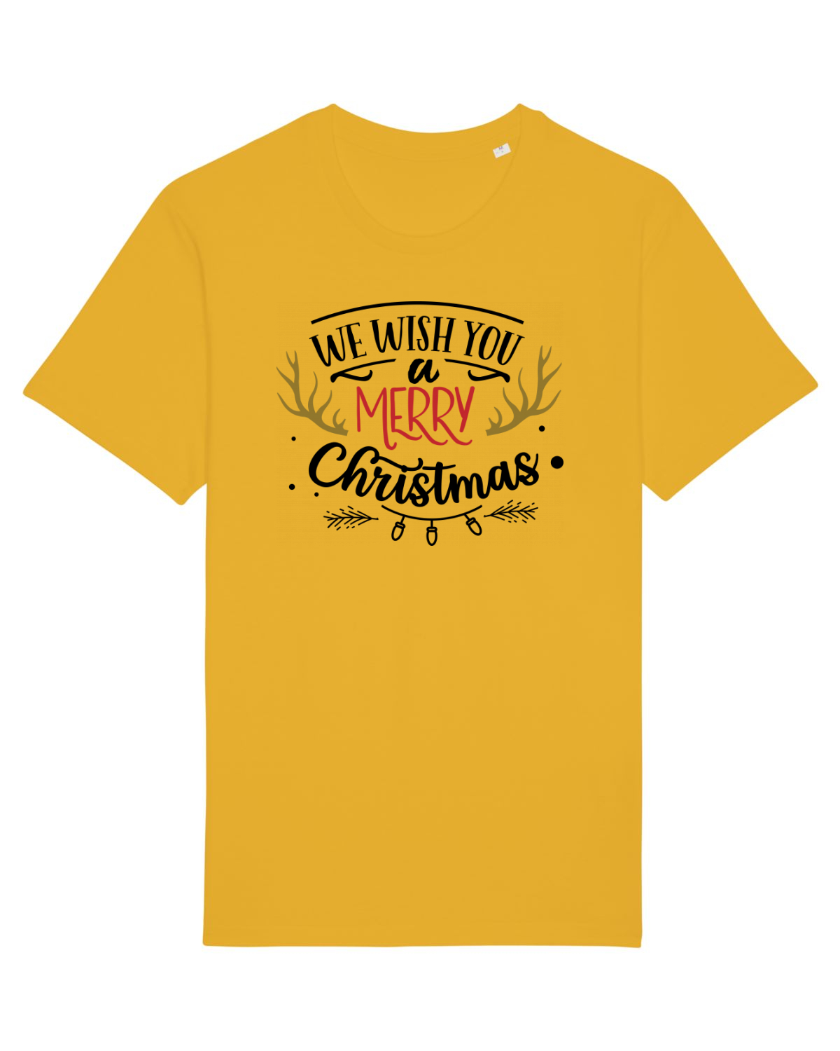 Tricou mânecă scurtă Unisex Rocker Spectra Yellow