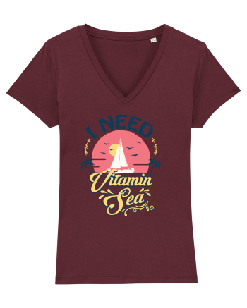 Vitamin Sea Burgundy